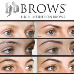 Hd Brows eyelash extension image in product page