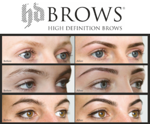 Hd Brows eyelash extension image in product page